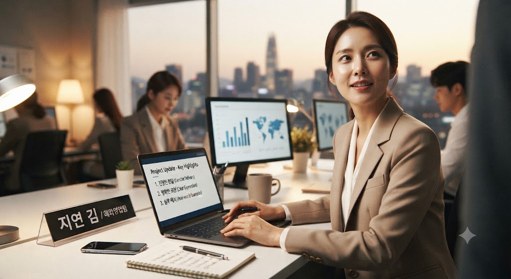 업무 성과를 영어로 간결하게 전달하는 비즈니스 보고 기술 및 실무 영어 패턴 활용법