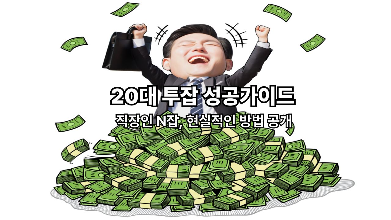 20대 직장인 투잡 추천: 퇴근 후 월 50만원 더 버는 현실적인 부업 BEST 5