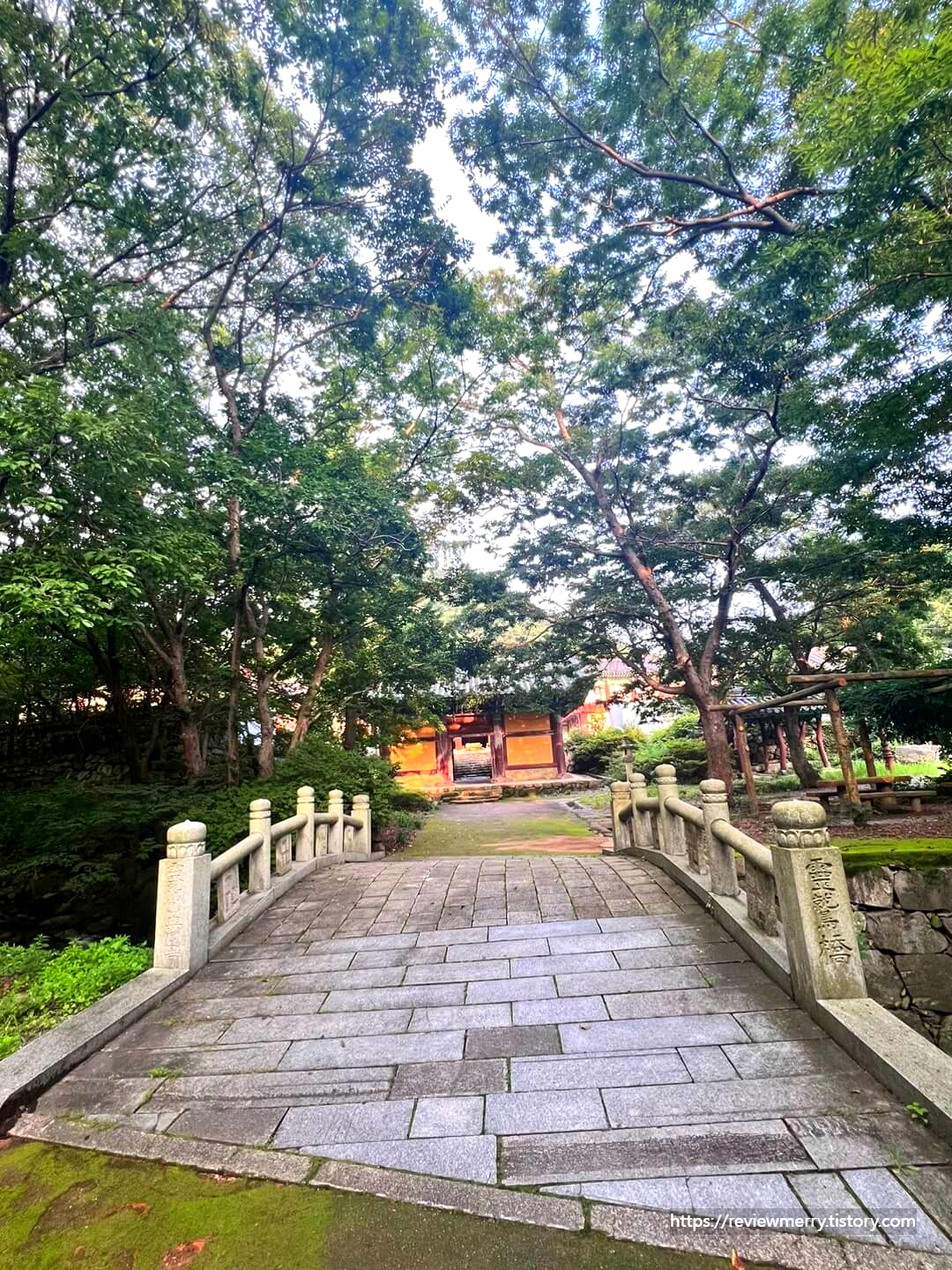 천왕문 가는 다리