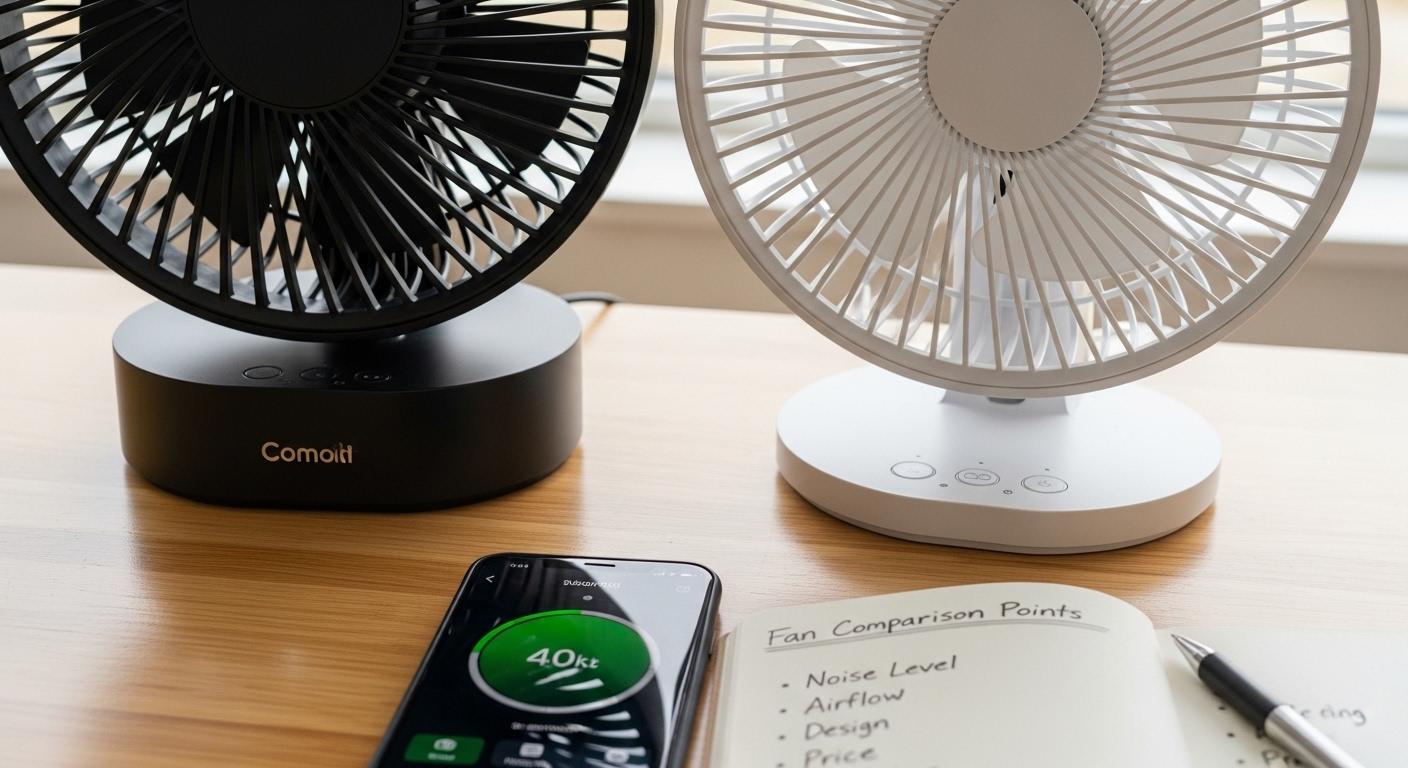 소음 선풍기 비교 포인트
