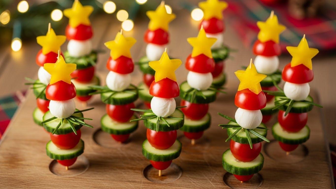 크리스마스 꼬지트리 만들기