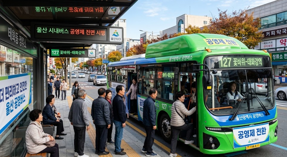 울산 시내버스 공영제 논란, 버스기사 월급부터 트램 적자까지 총정리