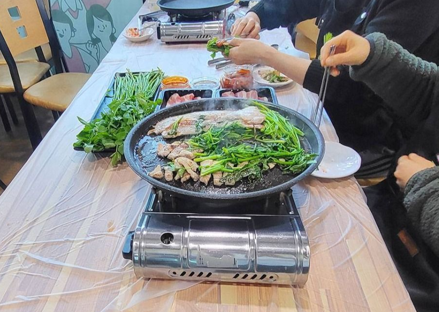 원동면 미나리 축제