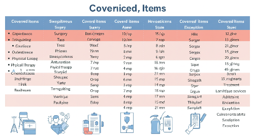 지원받을 수 있는 진료 항목