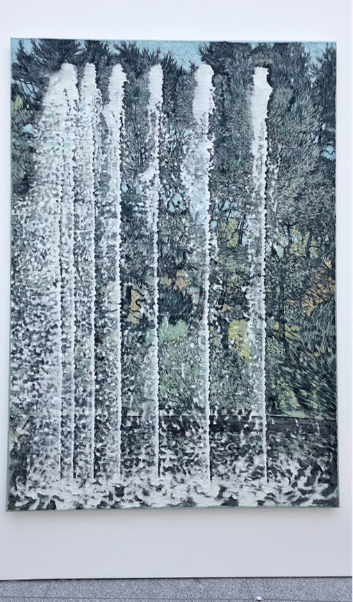 이인성 미술수상자 - 유근택 작가 '분수(Fountain)'