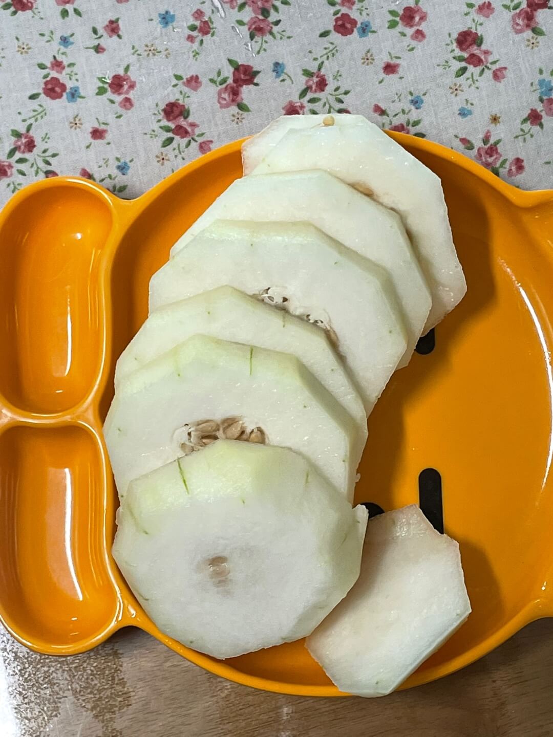 수확 참외