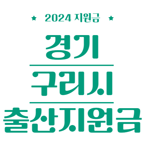 2024 경기 구리시 출산지원금