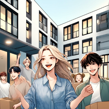 청년 임대주택 참고 그림