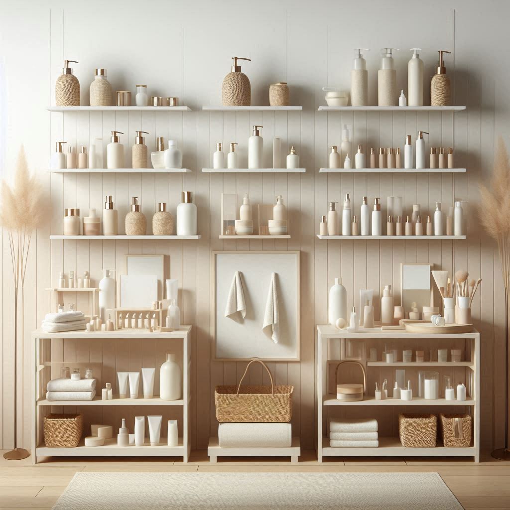 피부,체형관리 샵 배경