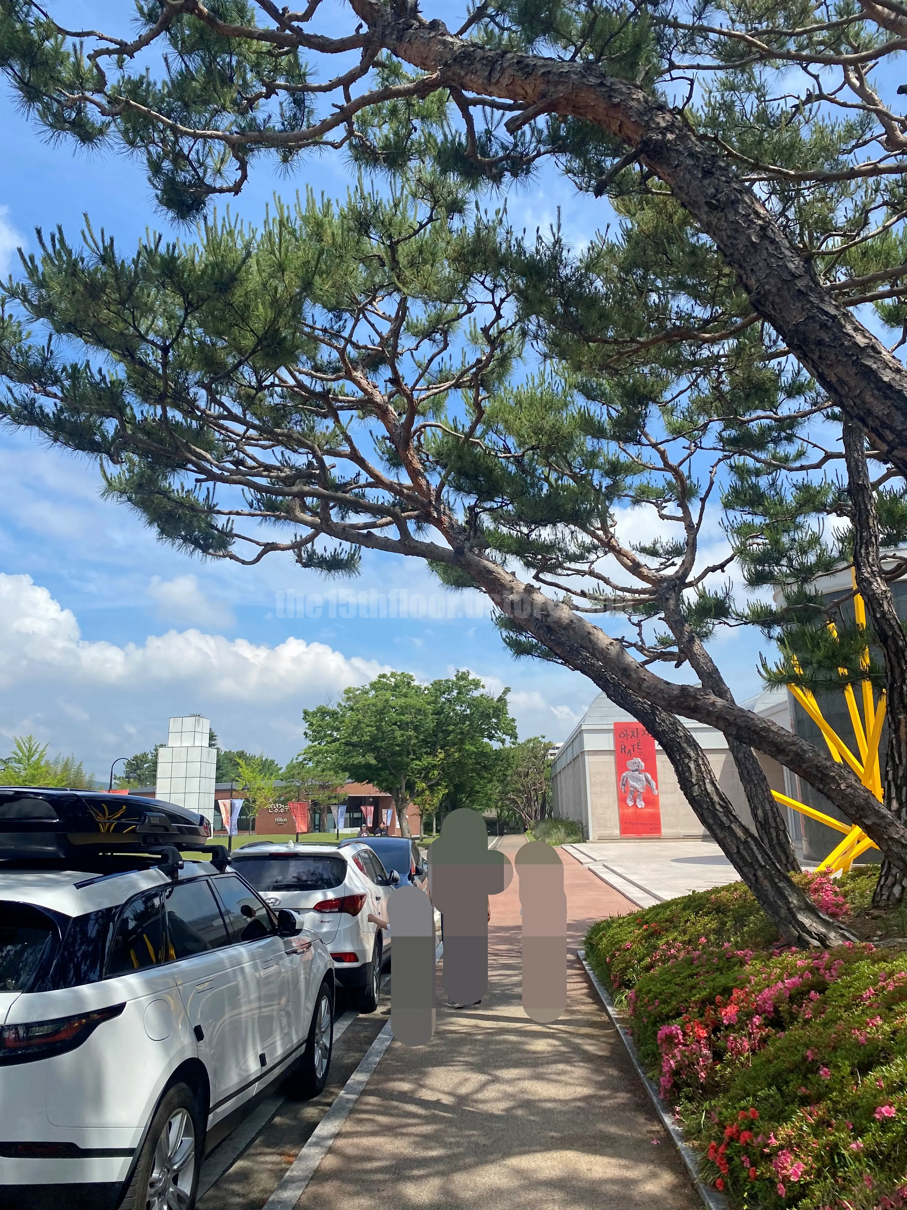 주차 정보 / 힐튼 경주 조경과 포토존