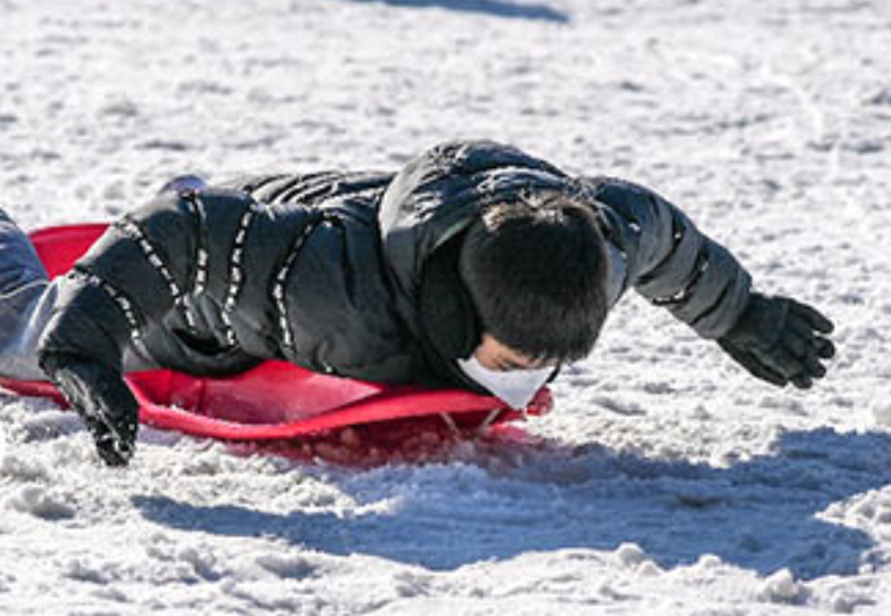 서울랜드 눈썰매장