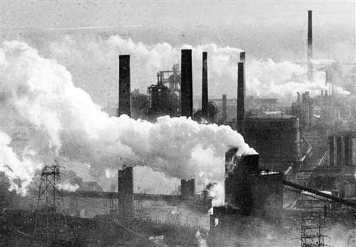 1970년도 일본 아마가나키의 산업화