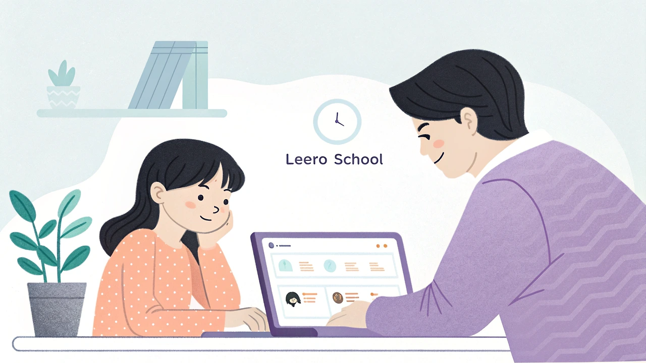 생활기록부·성적표 조회는 리로스쿨에서! 바로가기 링크 안내