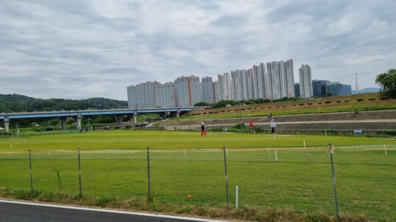 구리인창 파크골프장 뷰