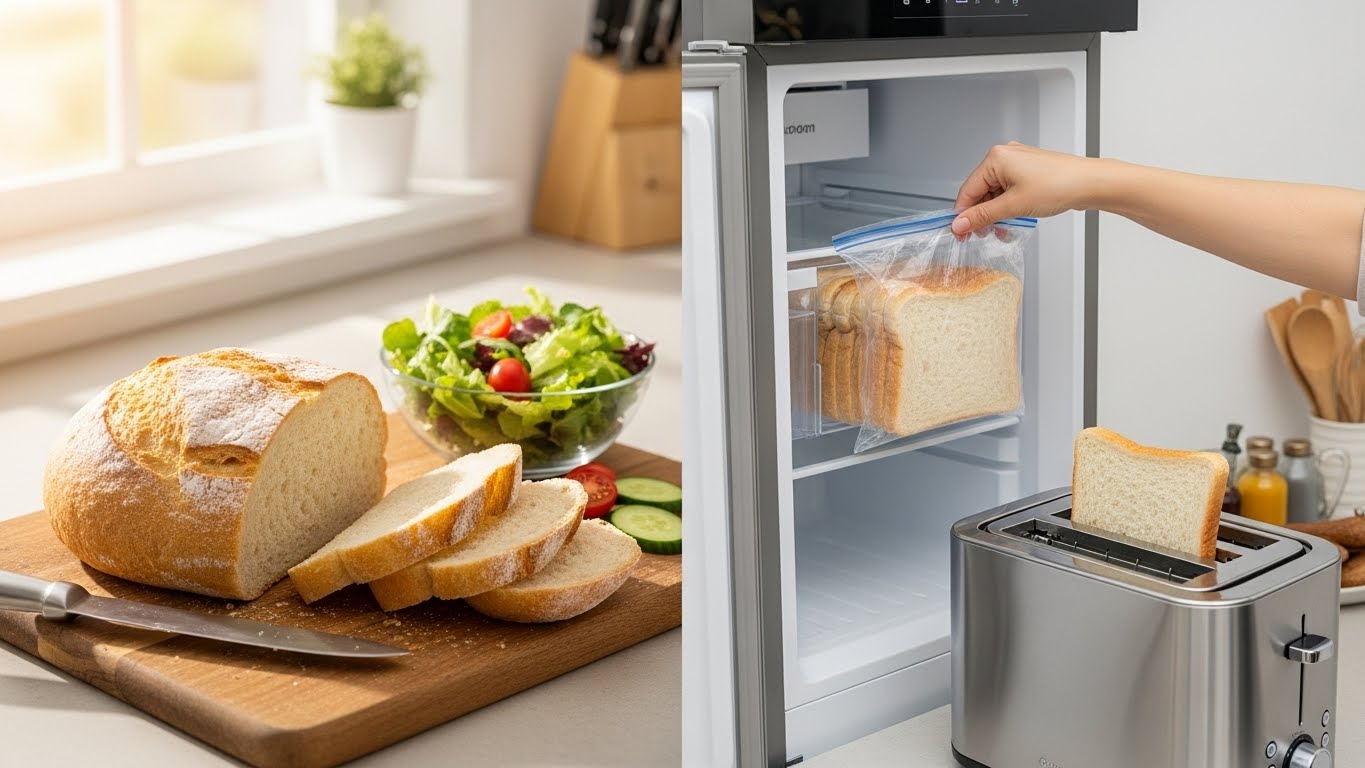 빵 먹고 혈당 걱정 뚝! 냉동 식빵의 놀라운 비밀