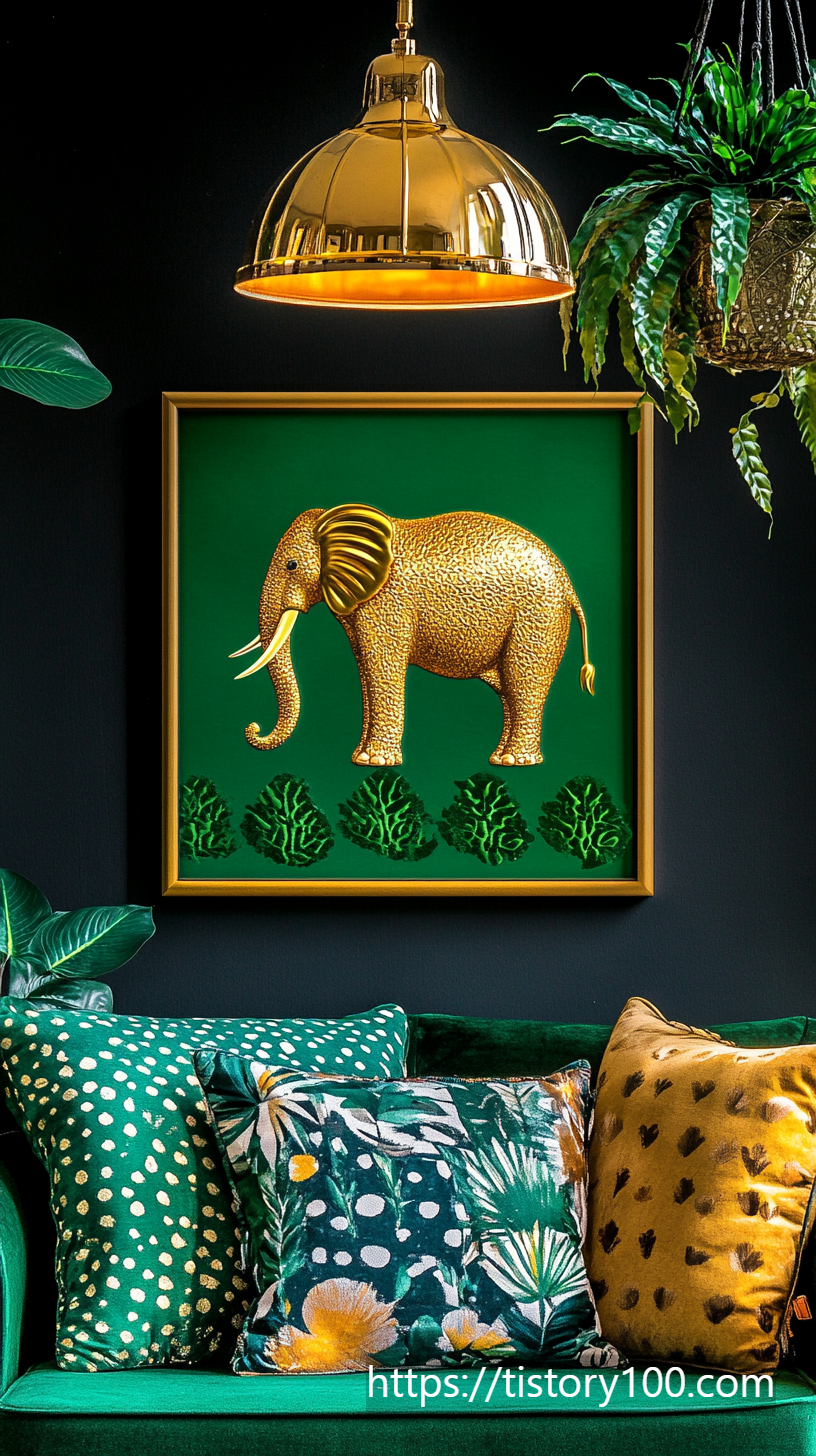 오행과 코끼리: 토의 기운과의 연결 그림 3