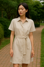 2025 여름 원피스 입은 여자