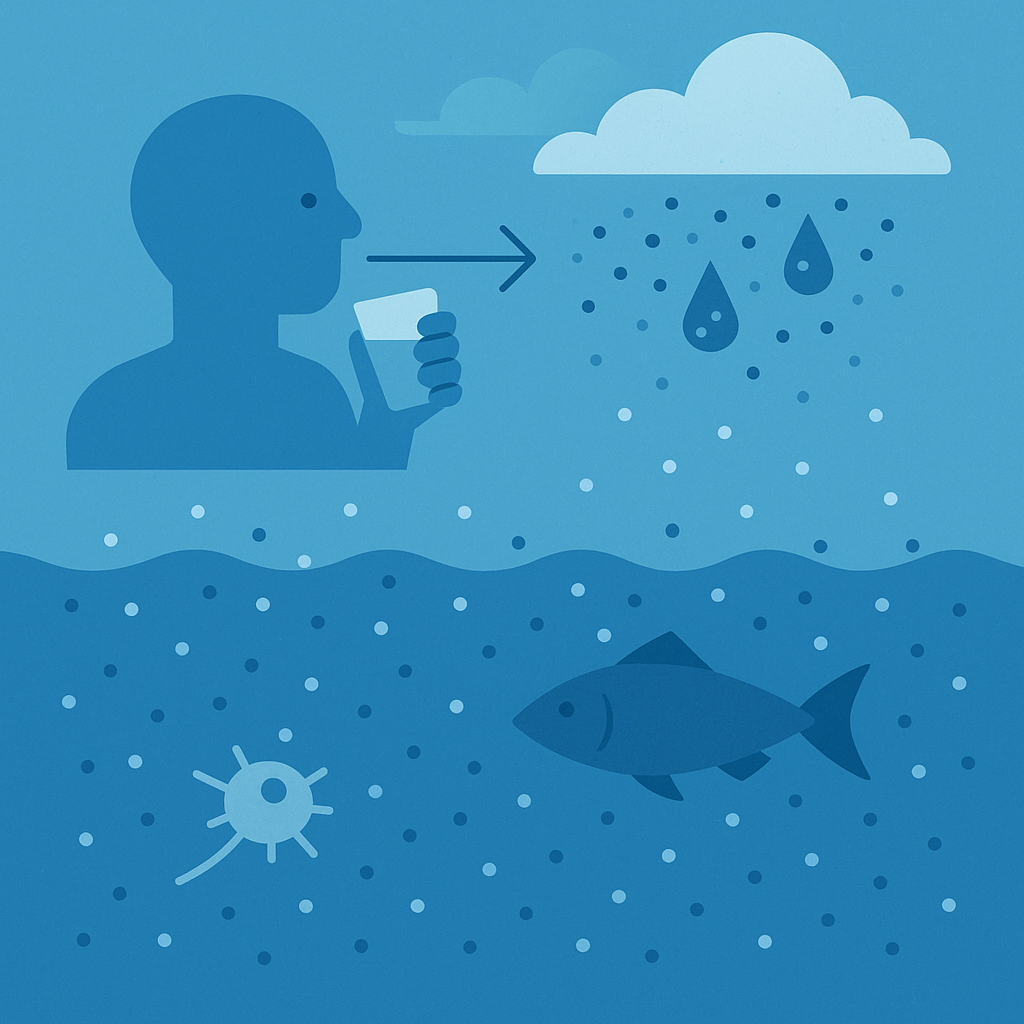 미세플라스틱, 바다와 하늘을 넘어 우리 몸속까지