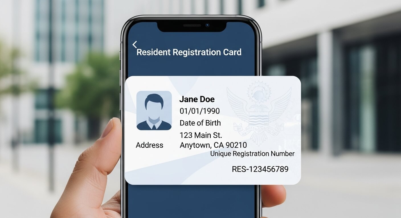 모바일 주민등록증 발급방법
