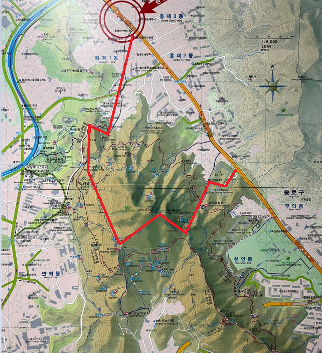 등산 코스 소개 2시간 소요