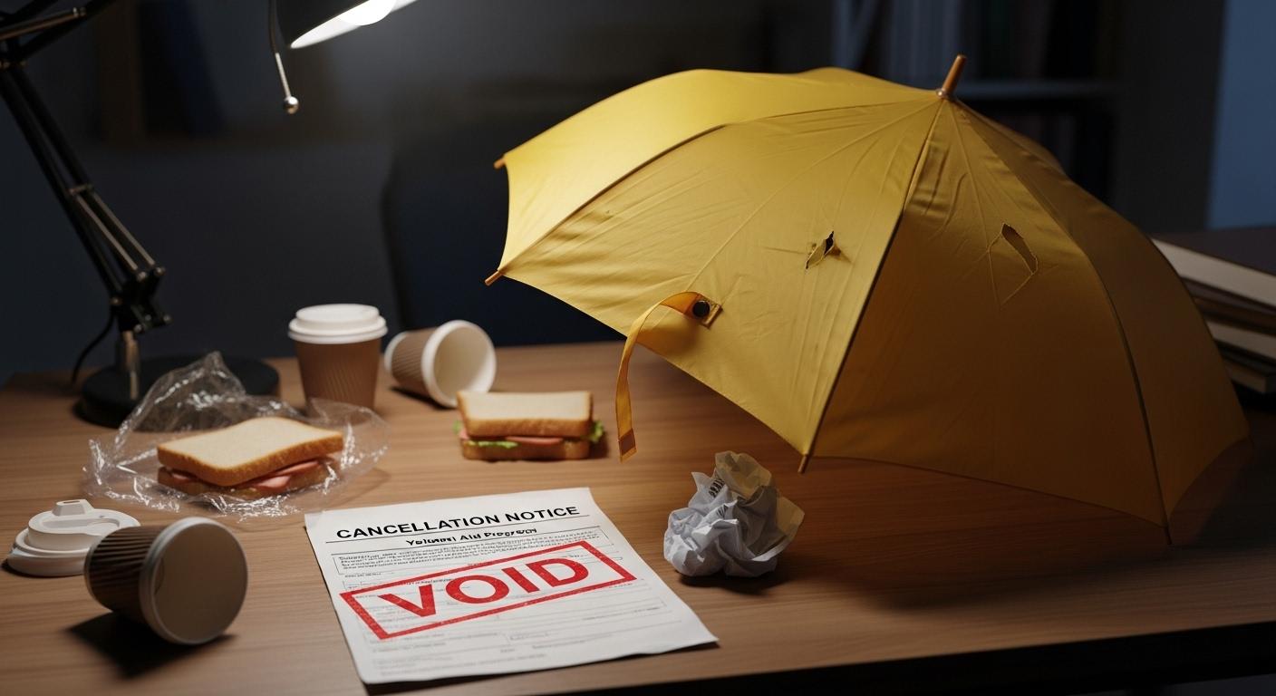 노란우산공제 중도 해지 시 불이익