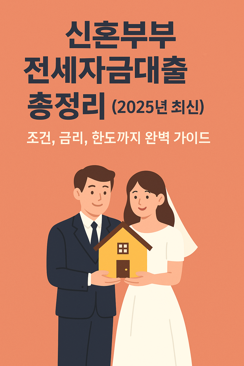 신혼부부 전세자금대출 총정리 (2025년 최신) – 조건, 금리, 한도까지 완벽 가이드