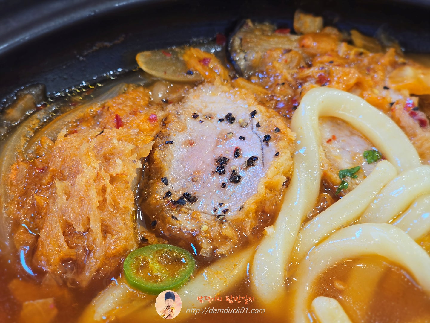 히레카츠 김치우동 나베