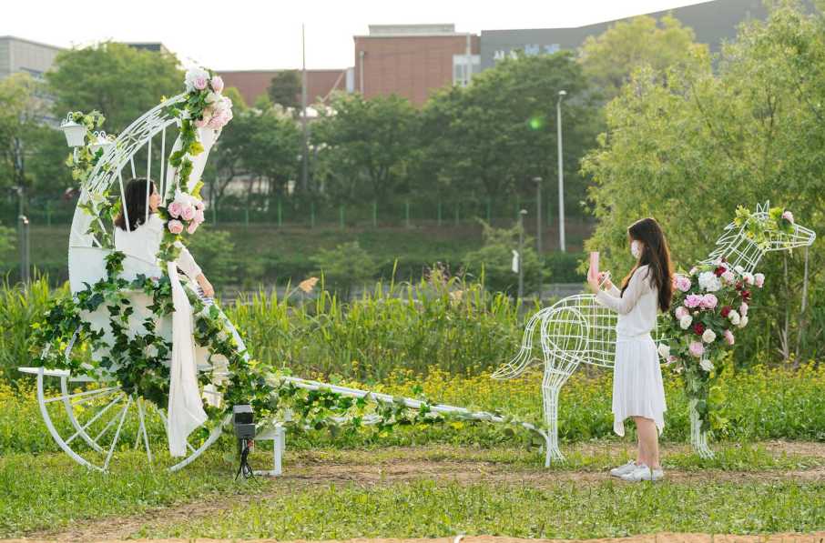 서울 중랑 장미공원