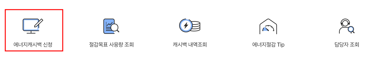 에너지 캐시백 신청 및 신청 방법, 신청 대상 안내