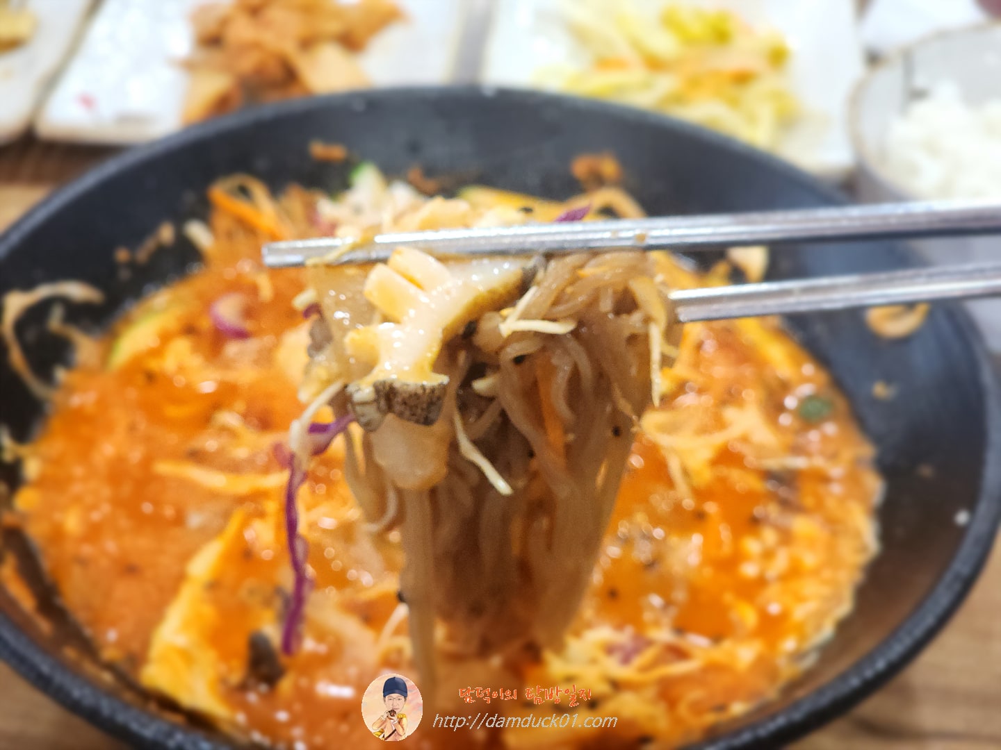 물회 + 냉면사리