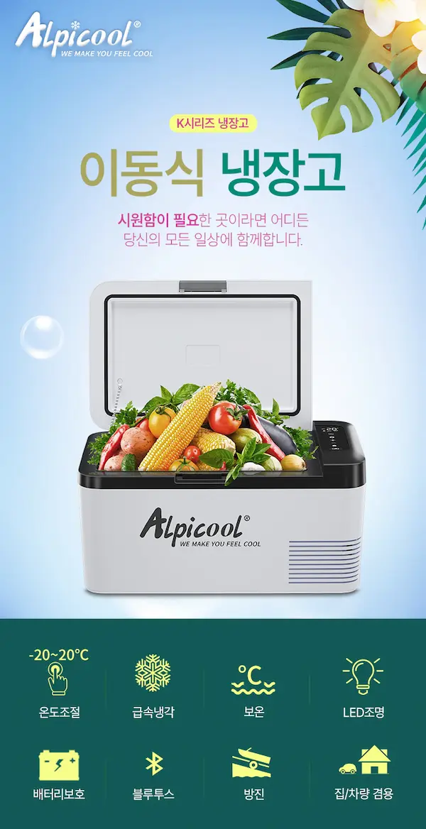 알피쿨 이동식 냉장고