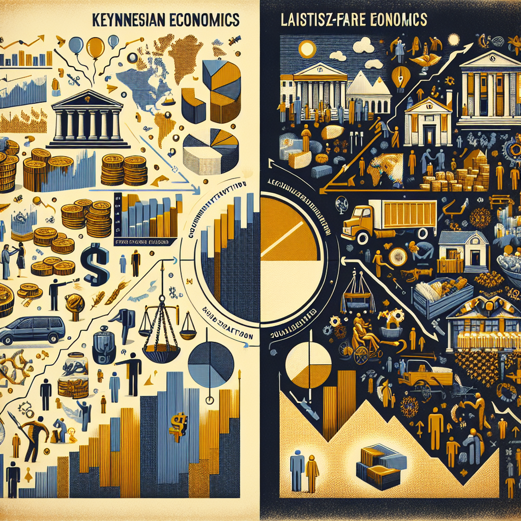 케인즈 vs 자유방임: 경제에서 정부의 역할 3가지 핵심 쟁점