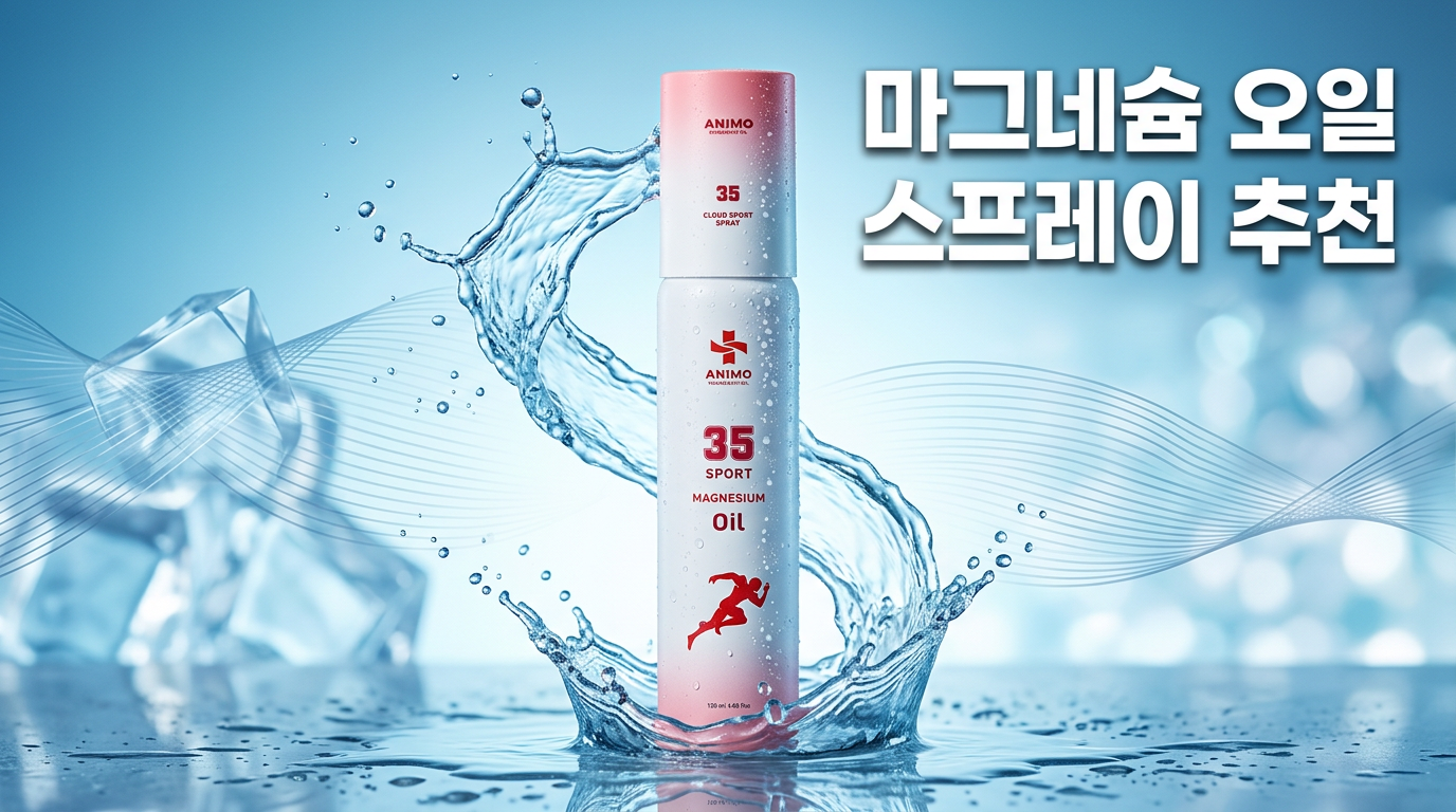 마그네슘 오일 스프레이 피부 흡수 원리