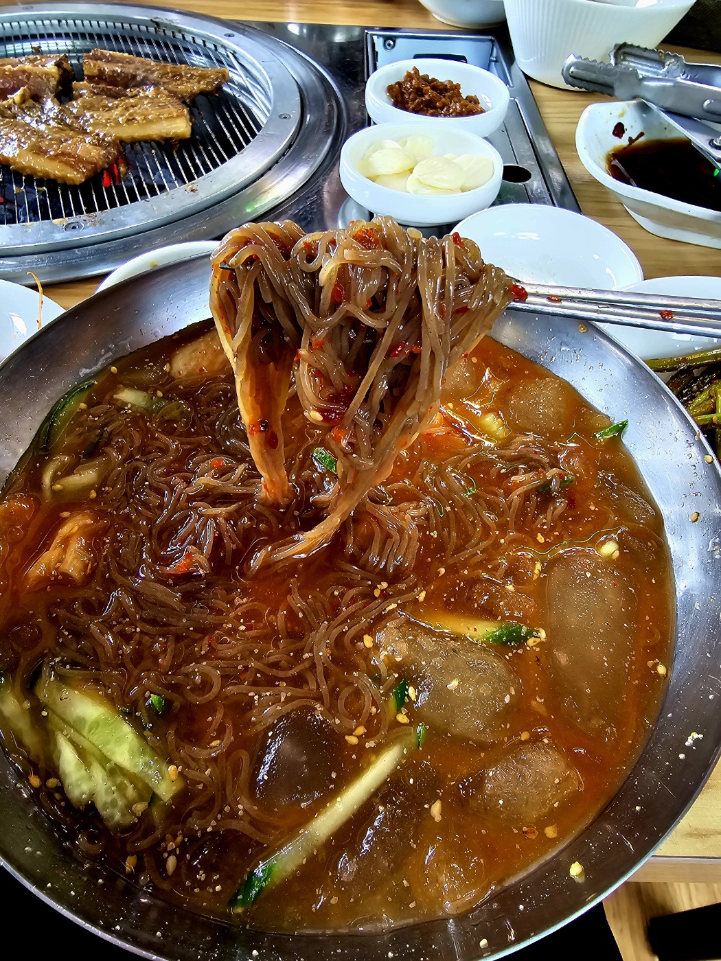 깊은산속화로구이