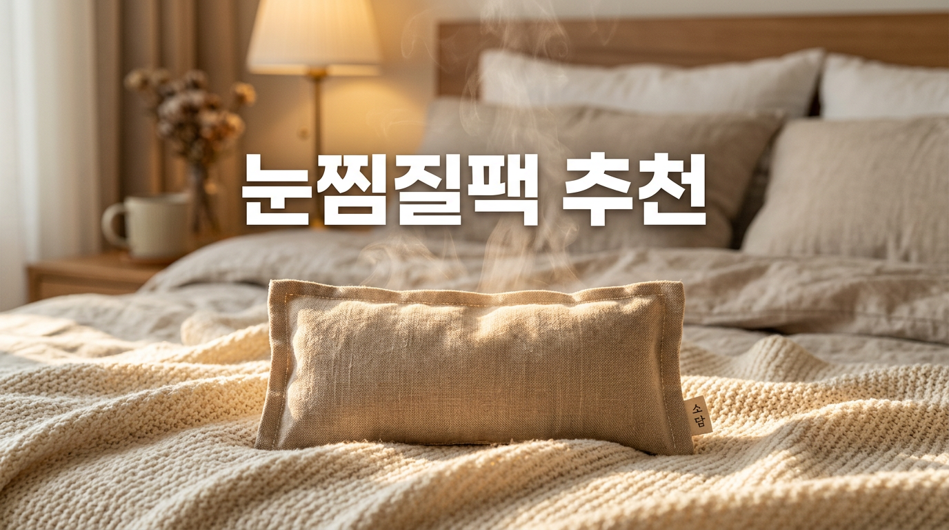 눈피로 안구건조 눈찜질팩 추천 필요한 이유