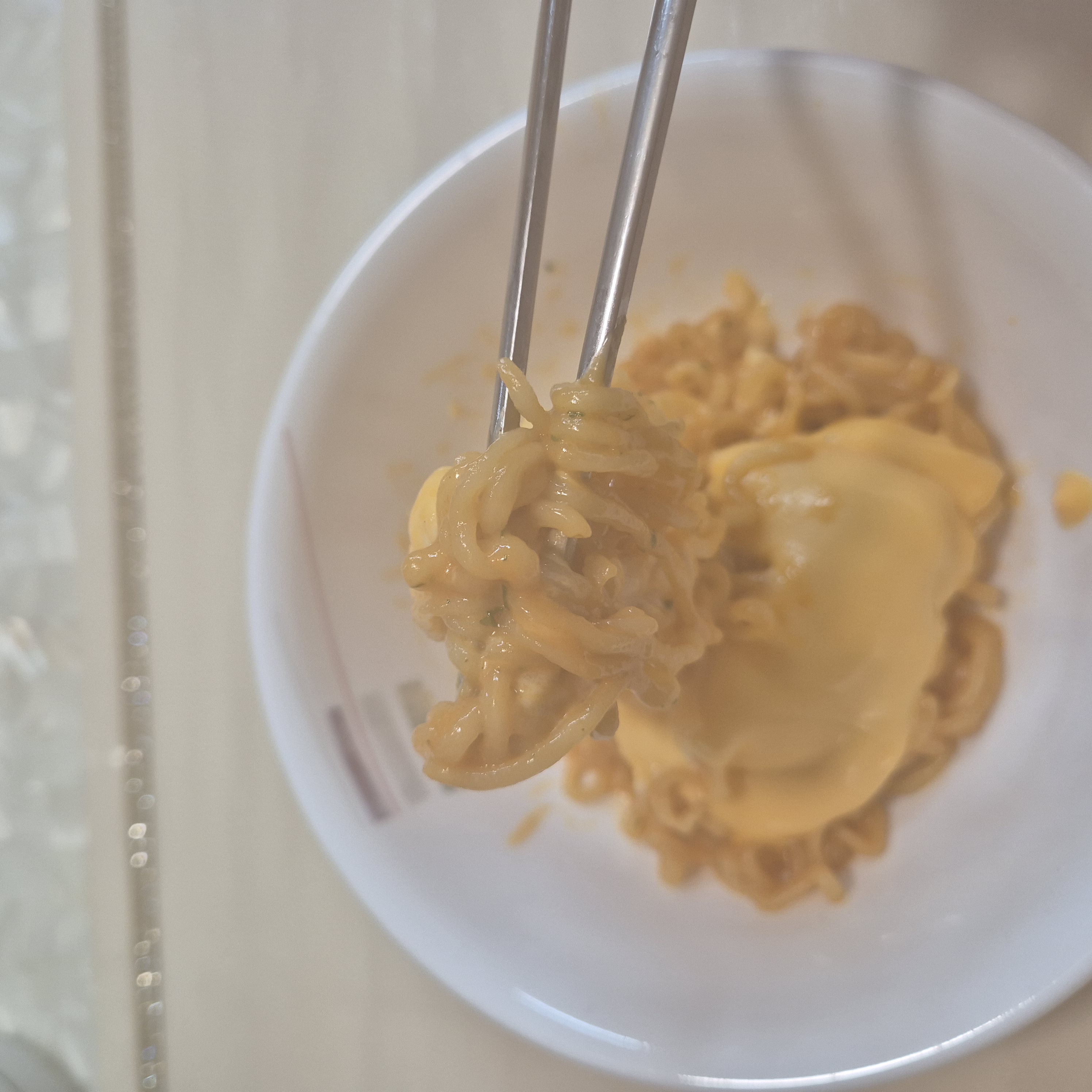 맛있는 신라면 툼바 라면의 향과 맛!