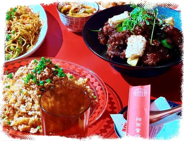 줄서는식당 중식당 차우미엔 몽골리안 비프 방방면 압구정 도산공원 맛집