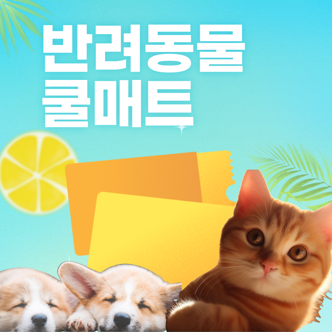 여름에 꼭 필요한 인기 있는 반려동물 쿨매트 추천