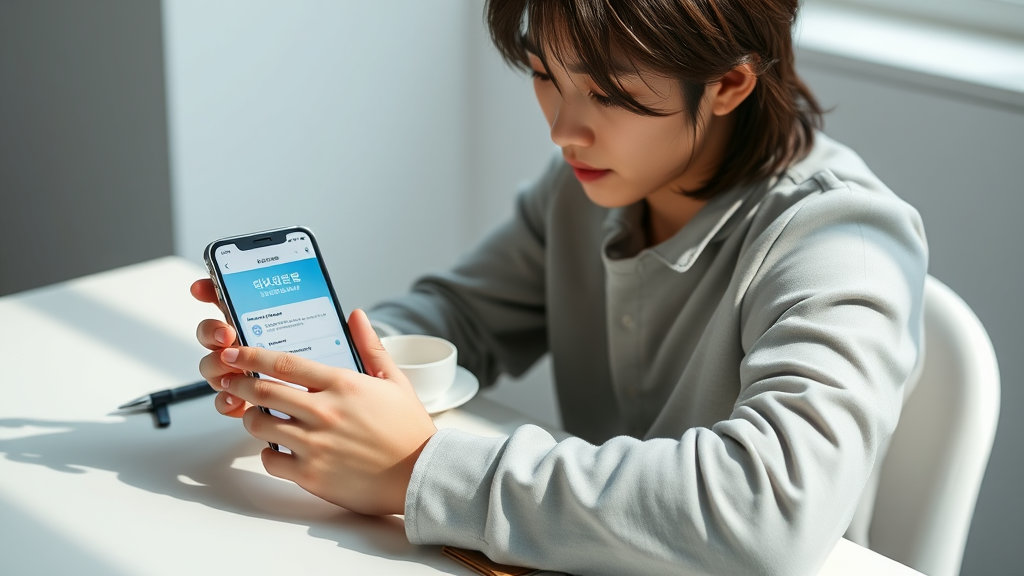 스마트폰으로 주민등록등본 발급하는 법