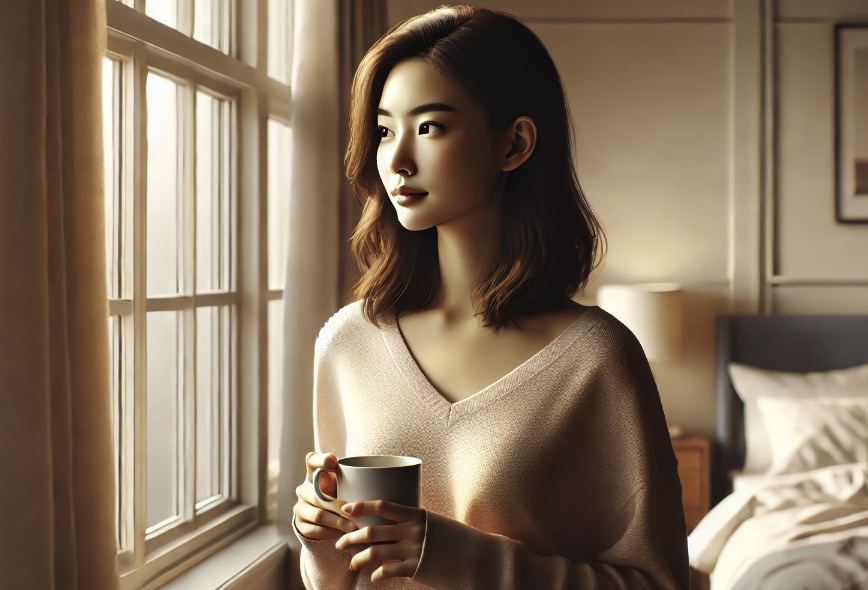 단호해지는 연습하는 여성