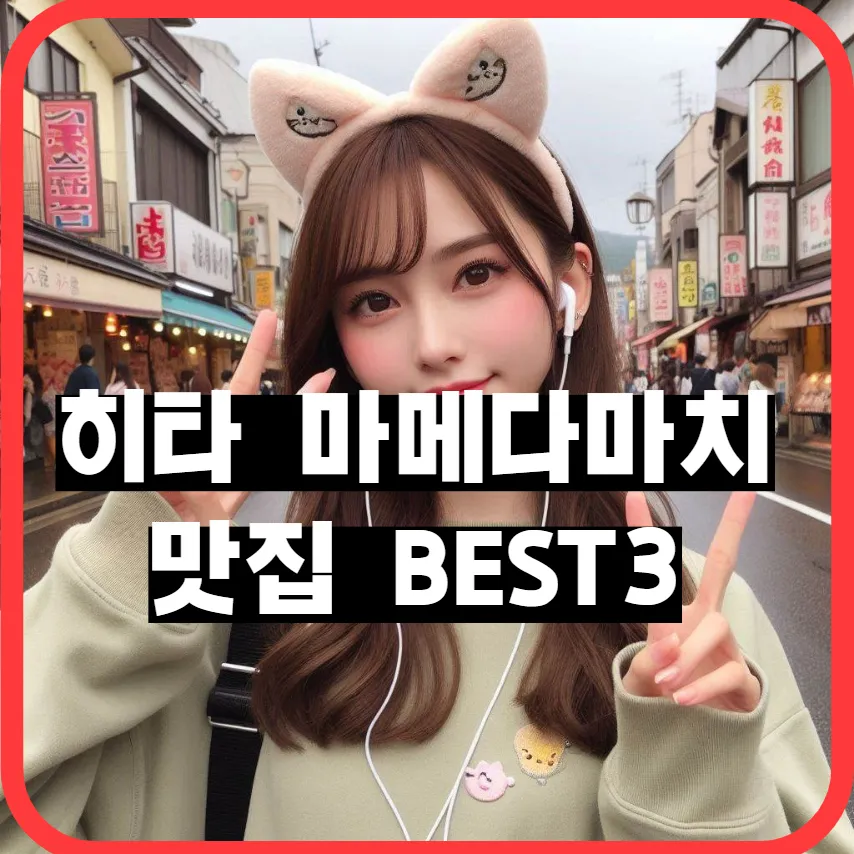 히타 마메다마치 맛집 리스트