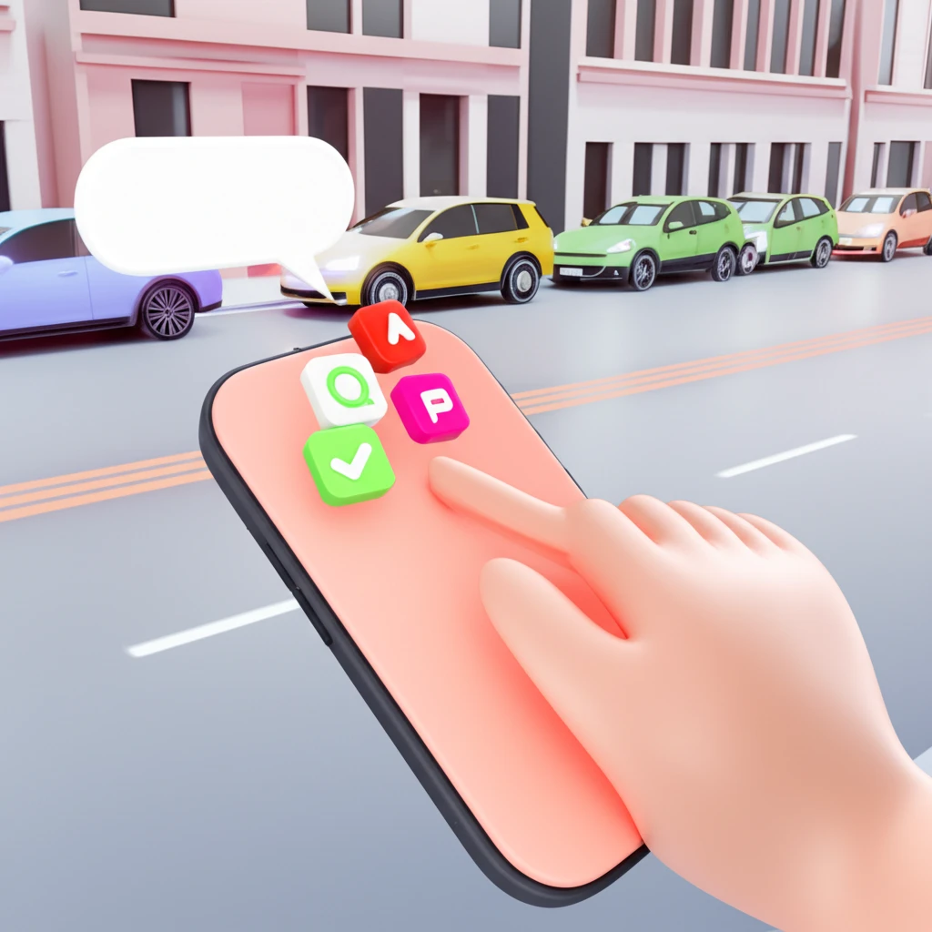 광양시 주정차 단속 알림 문자 서비스..