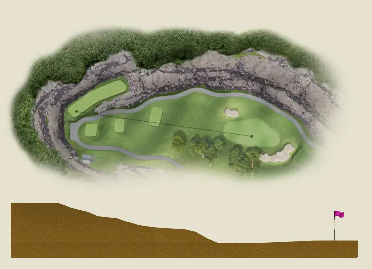 락 코스 5 Hole