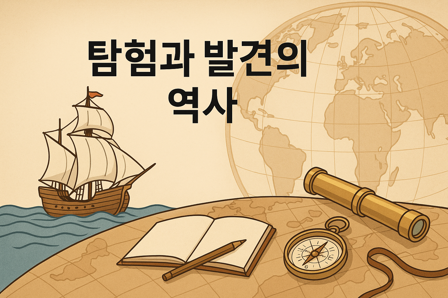 탐험과 발견의 역사 썸네일 이미지