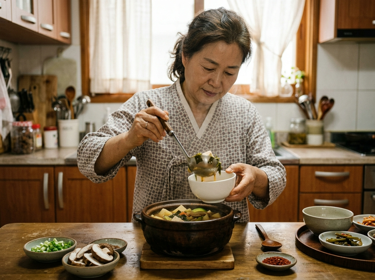 된장국 장건강, 발효식 소량 섭취, IBS 식단, 소화불편 개선
