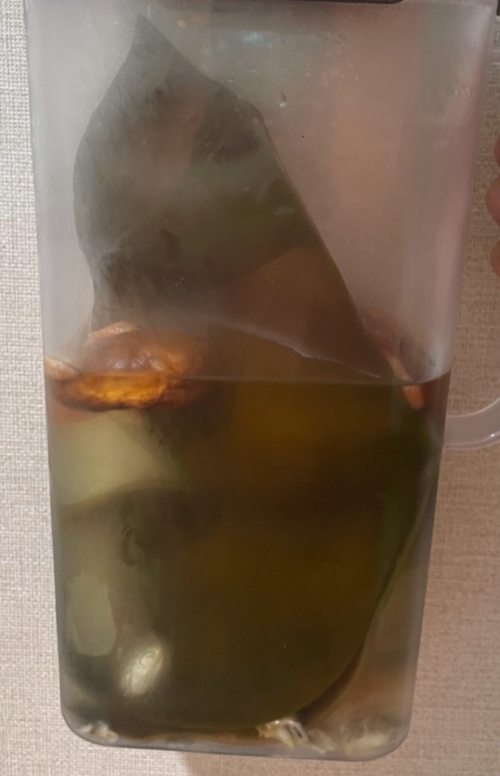 다시마 육수 완성