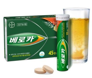 바이엘 베로카 15정x3개 (45정)/발포비타민B&#44; 45정&#44; 1개