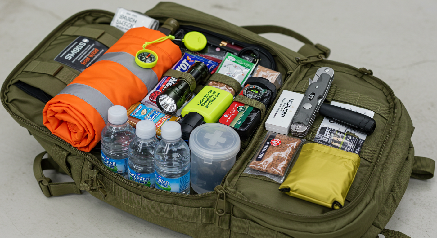 재난 대비 필수! 비상용품 한눈에 보기