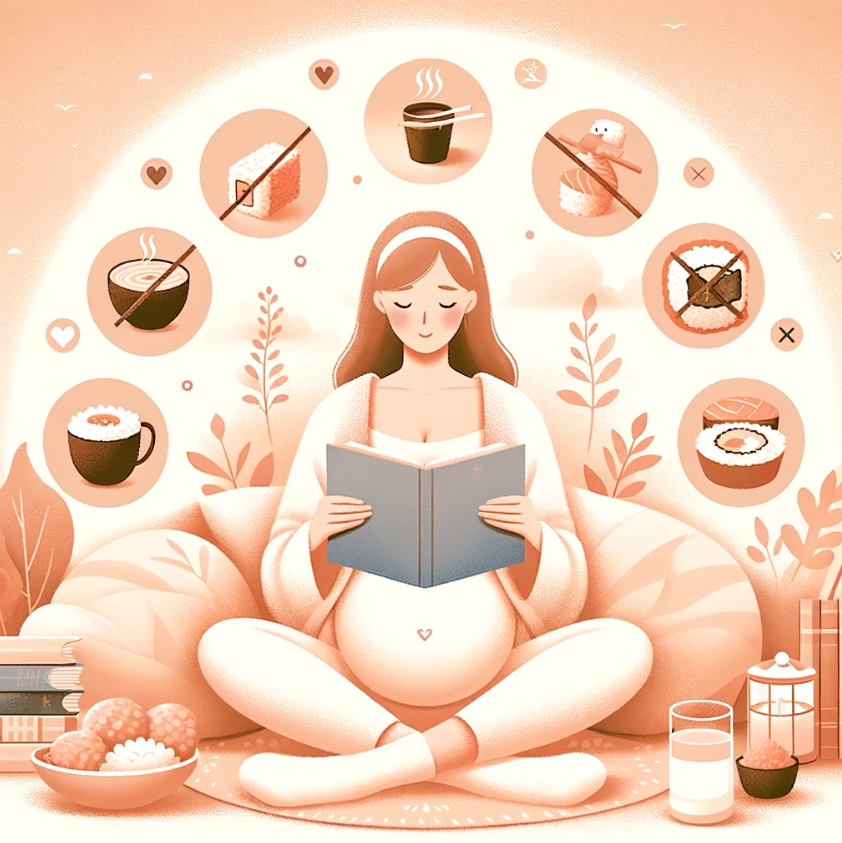 임신 초기 피해야 할 음식과 활동 목록