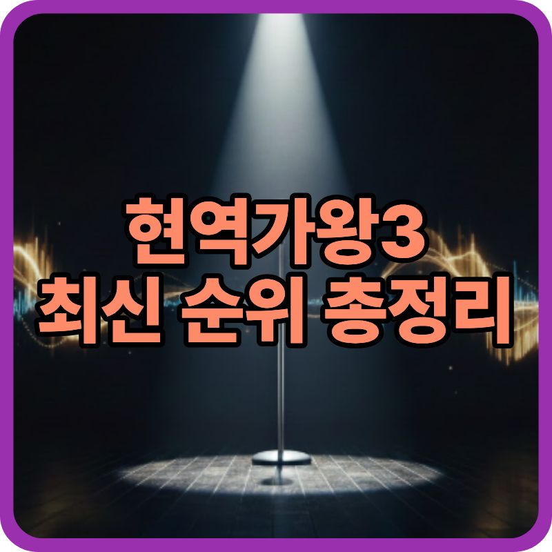 현역가왕3 대국민 응원투표 주차별 결과 총정리｜1주차부터 최신 순위까지 한눈에